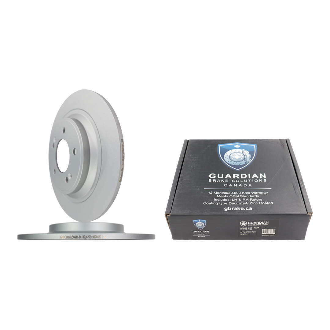 GBS - 627949020427 - Solid Rear Disc Brake Rotor - Image 3