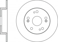 GBS - 627949020311 - Solid Rear Disc Brake Rotor - Image 2