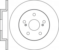 GBS - 627949020540 - Vented Front Disc Brake Rotor - Image 2