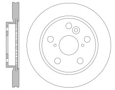 GBS - 627949020373 - Vented Front Disc Brake Rotor - Image 2