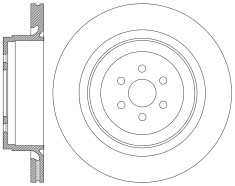 GBS - 627949020403 - Solid Rear Disc Brake Rotor - Image 2