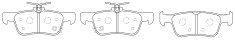 GBS - 627949020069 - Rear Brake Pad - Image 6