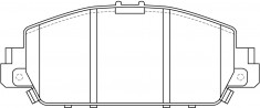 GBS - 627949020045 - Front Brake Pad - Image 2