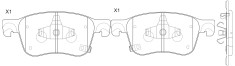 GBS - 627949020052 - Front Brake Pad - Image 7