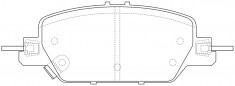 GBS - 627949020144 - Rear Brake Pad - Image 2