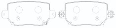 GBS – 627949020595 – Rear Brake Pad - Image 2