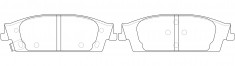 GBS - 627949020243 - Rear Brake Pad - Image 2