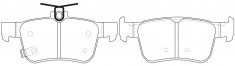 GBS - 627949020007 - Rear Brake Pad - Image 2