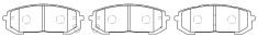 GBS - 627949020182 - Front Brake Pad - Image 2
